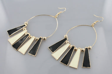 Epoxy Charm Drop Earring