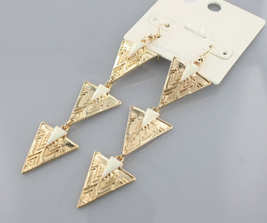 Triangle Drop Earring