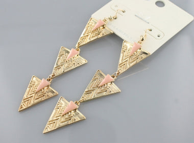 Triangle Drop Earring