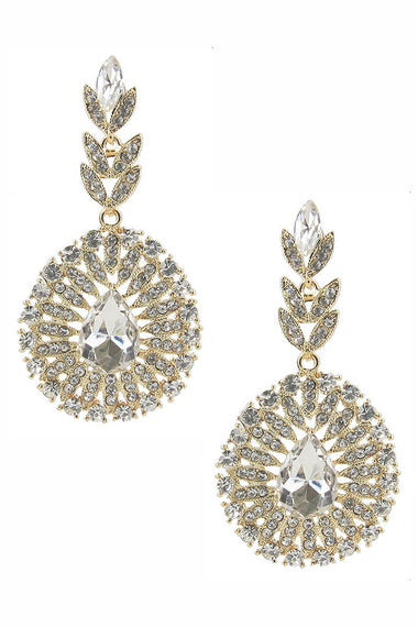 Rhinestone Dangle Earring