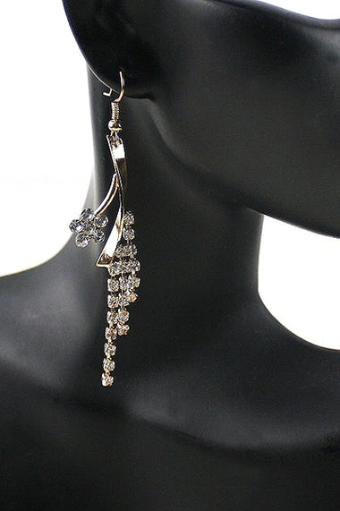 Rhinestone Dangle Earring