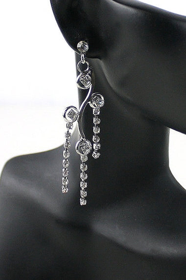 Rhinestone Dangle Earring