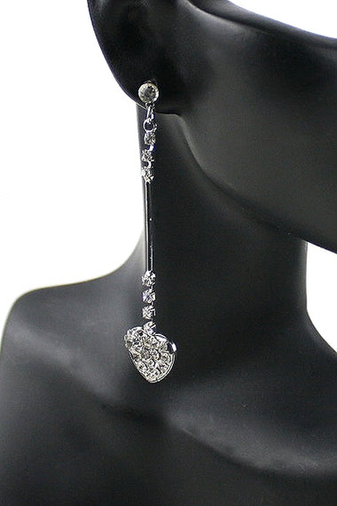 Rhinestone Dangle Earring
