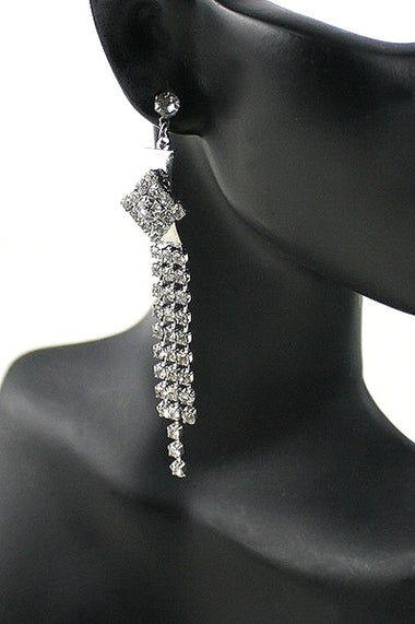 Rhinestone Dangle Earring