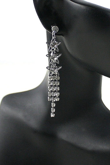 Rhinestone Dangle Earring