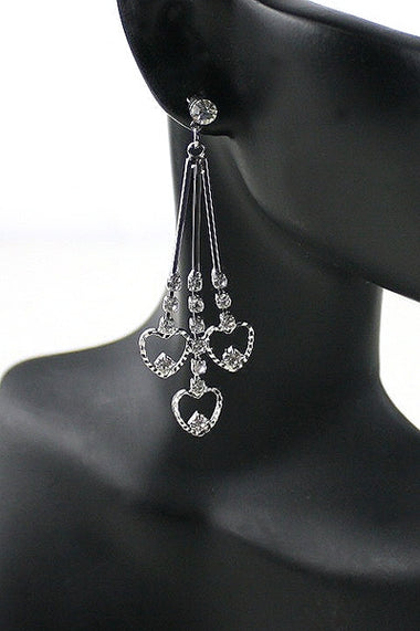 Rhinestone Dangle Earring