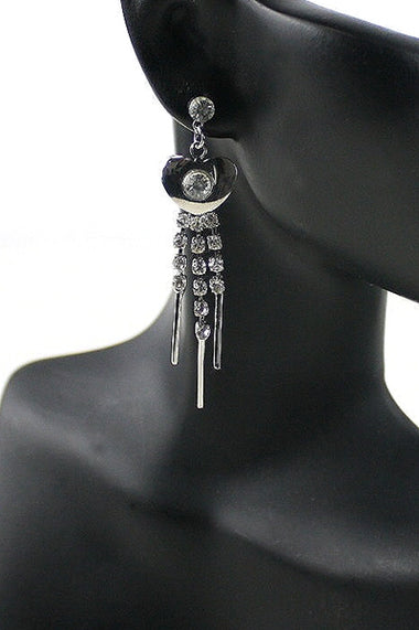 Rhinestone Dangle Earring