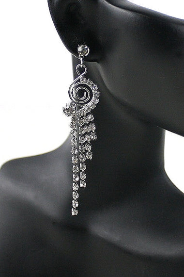 Rhinestone Dangle Earring