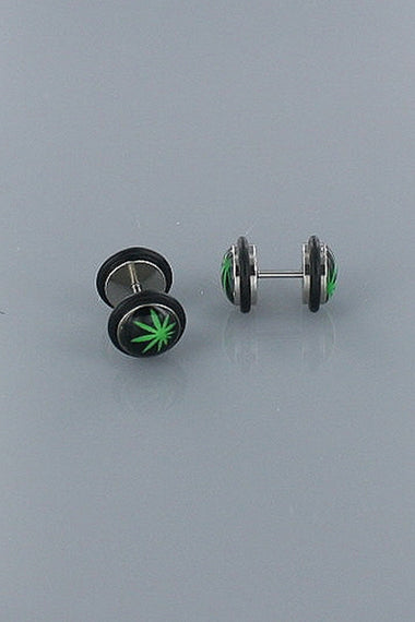 Fashion Fake Ear Plugs