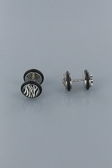 Fashion Fake Ear Plugs