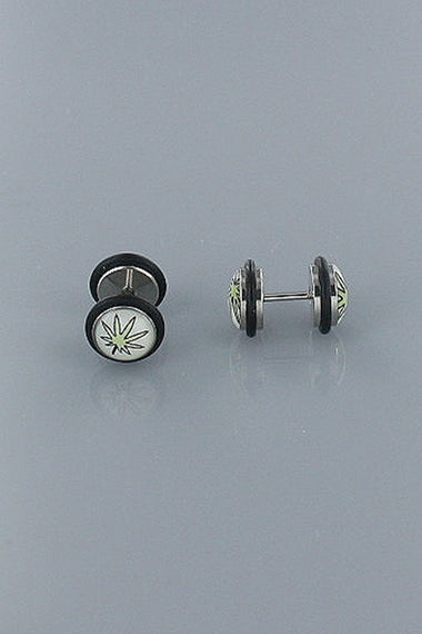 Fashion Fake Ear Plugs