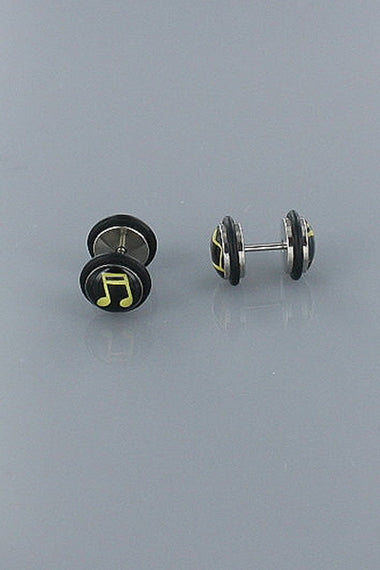 Fashion Fake Ear Plugs