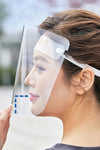 Anti Dust Spitting Saliva Protective Head Bend Face Shield Transparent Cover U.S