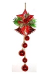 Christmas Ornament Wreath with Jingle Bell Wreath