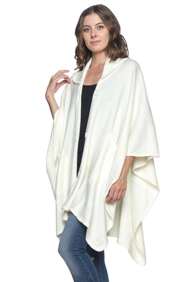 Hooded Cardigan with Buttons