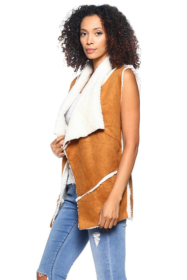 Faux Shearling Vest