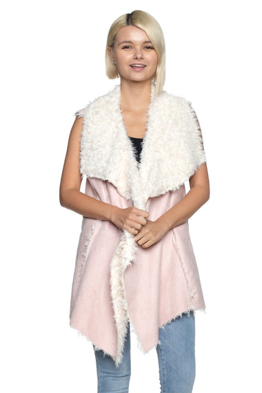 Faux Shearling Vest