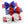 Girls Baby Infant 4th of July Headband For Independence Day Accessories Kids Patriotic Big Sequin Hair Bow American Flag Hair Band