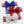 Girls Baby Infant 4th of July Headband For Independence Day Accessories Kids Patriotic Big Sequin Hair Bow American Flag Hair Band
