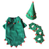 Dog Costume Hat Santa Christmas Elf Green Pet Leg Cuff Halloween Patrick's Dress