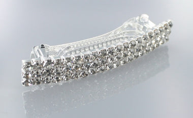 Rhinestone 3 Line Basic Dazzling Hairclip