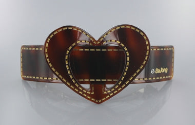 Heart Plastic Hairclip