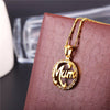 Gifts for Mom Mum Mother Necklace Pendant Sterling Gold Silver Women Love Heart