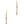 TWO- TONE LONG EARRING