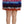 Red Blue High Waist Mini Feather Skirt