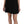 Black Wool Crystal Button Shift Dress