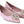 Pink Bellucci Leather Crystals Flats Shoes