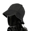 Black Washed Wide Brim Outdoor Bucket Hat