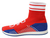 Blue Red Sorrento Logo Sneakers Socks Shoes