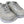 Silver Polyester Runner Jasmines Sneakers Shoes