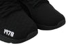 Black Polyester Christopher Sneakers Shoes