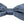 Blue 100% Silk Adjustable Neck Papillon Bow tie