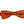 Men Dark Orange Silk Adjustable Neck Papillon Bow Tie