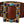 Brown Crystal Gold Buckle Leather Belt