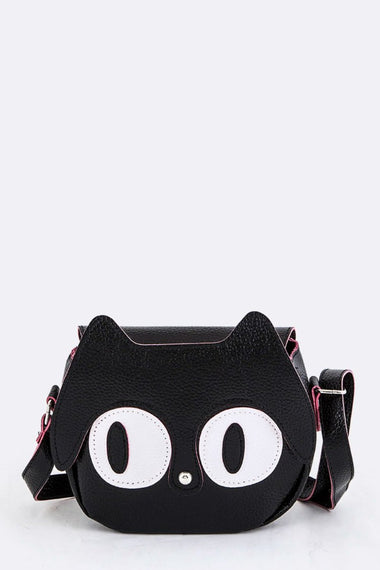Comic Cat Crossbody Bag