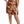 Gold Red Lurex Jacquard Midi Slim Dress