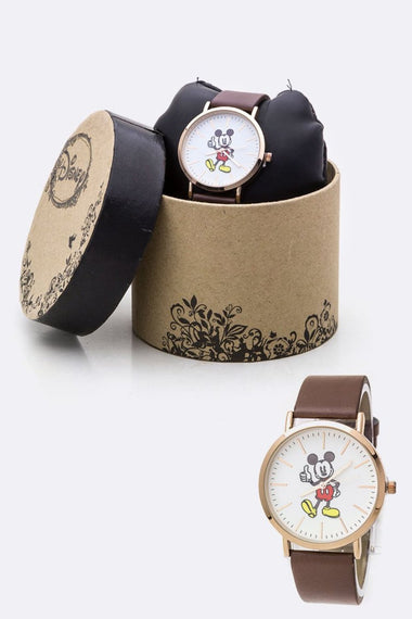 Leather Strap Watch