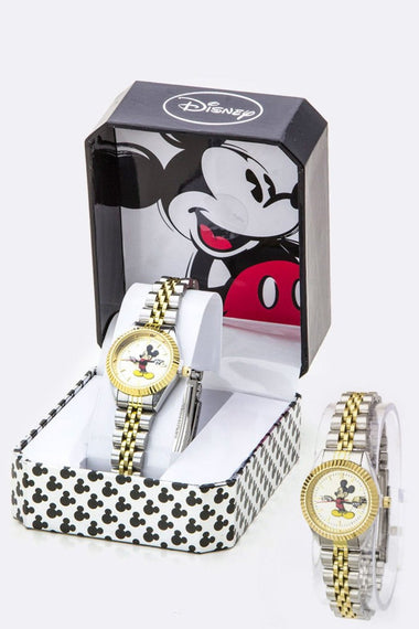 Notched Bezel Micky Watch
