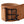 Brown Leather Studded Wide Buckle Waist Belt