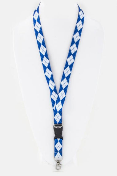 Rhombus Pattern Lanyard