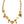 Gold Cartoon Love Star Boom Crystals Chain Necklace