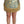 Blue High Waist Jacquard Tassel Gold Skirt