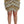 Gold Silver High Waist Fringe Mini  Skirt