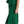 Green Heart Patch Mermaid Midi Viscose Dress