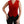 Red Sleeveless Waistcoat Cotton Top Vest