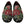 Green Velvet Floral Embroidery Loafers Shoes